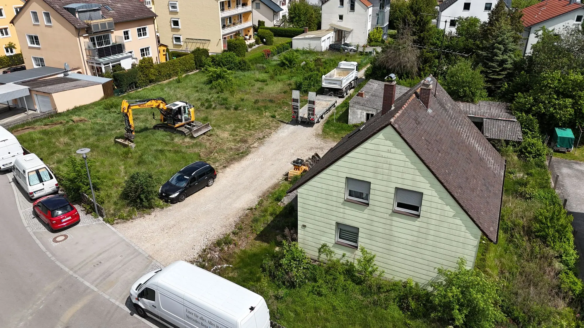 Rückbau in Tegernheim – vorher